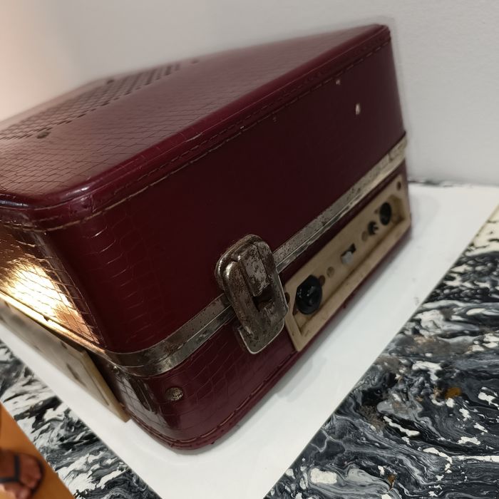 Gira Discos Vintage Teppaz Bi Balad Testado e a Funcionar Parcialmente