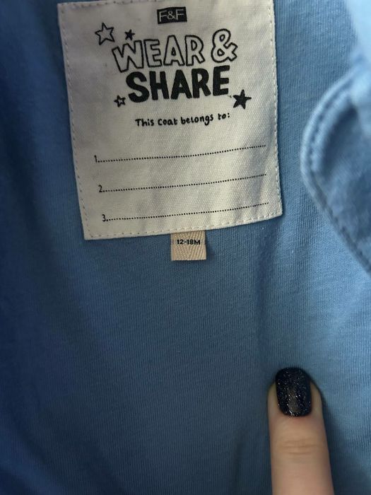 Шубка Тедді для хлопчика чи дівчинки 86 розмір 12/18 міс 2 роки