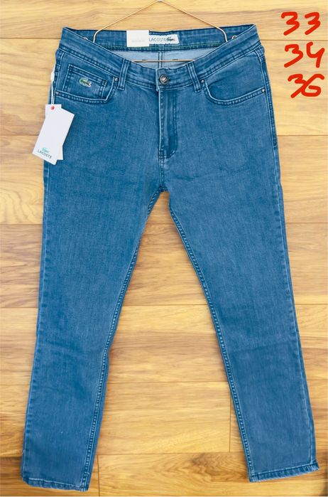 Lacoste spodnie jeansowe męskie