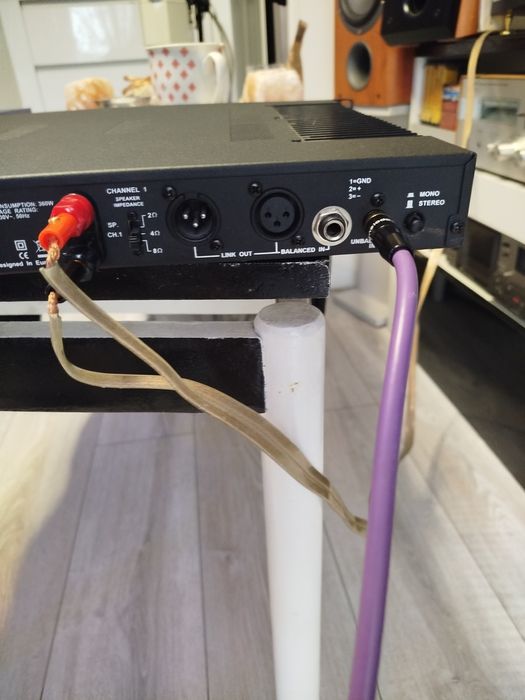 Tanio Końcówka mocy-wzmacniacz-Dual mono Apart Pa 2120 MK2