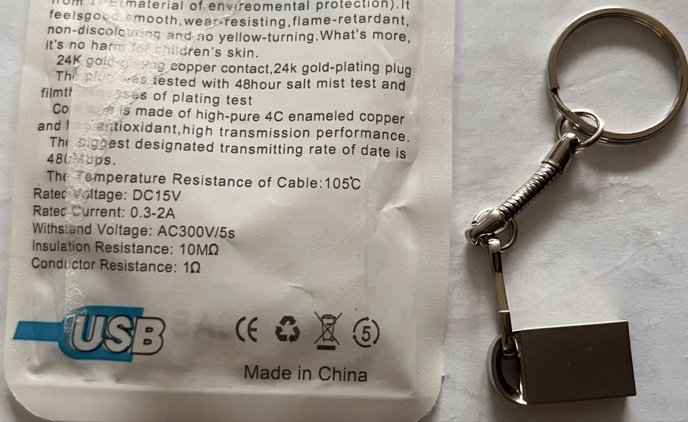 Pendrive 64GB metalowa obudowa