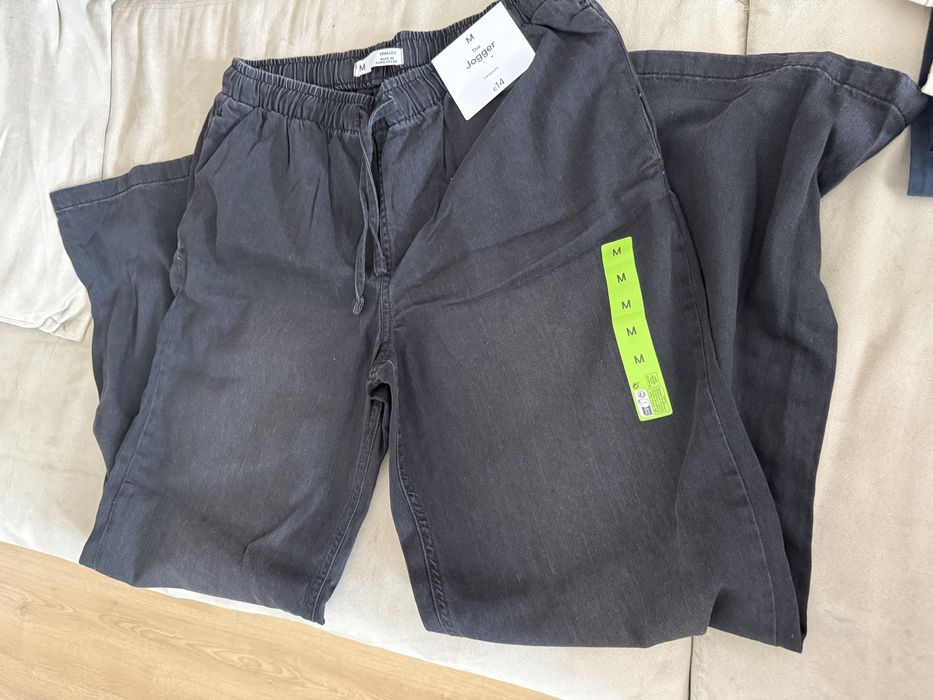 Calças Jogger Primark The Jogger Pretas | Novas com Etiqueta | Tam. M
