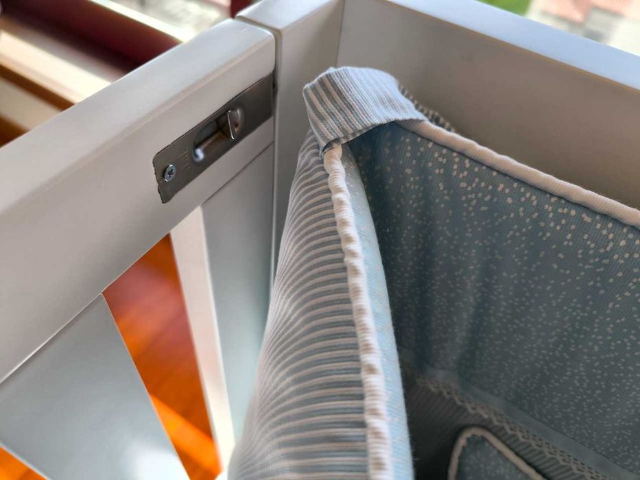 BERÇO CONVERTÍVEL de bebé + colchão + EXTRAS