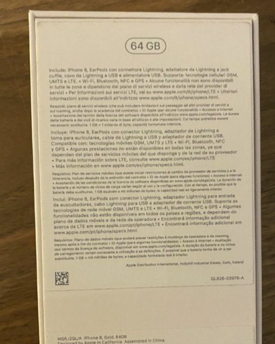 iPhone 8 64 gb branco