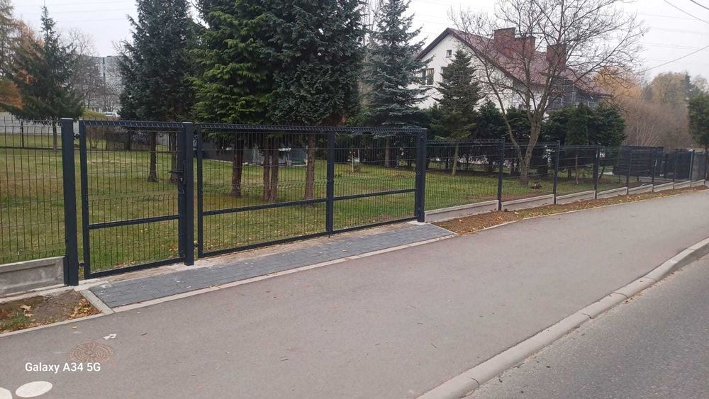 Ogrodzenie panelowe 3 d