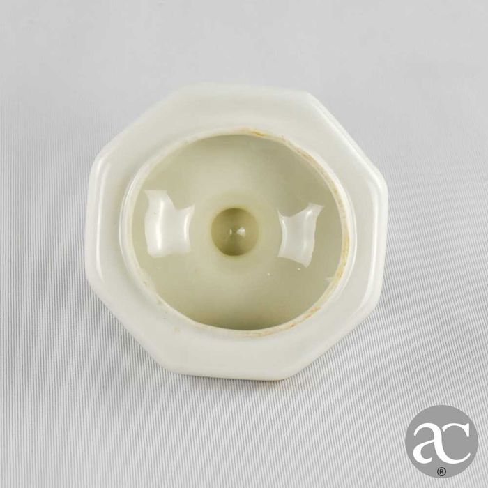Açucareiro em porcelana Vista Alegre, com dourado