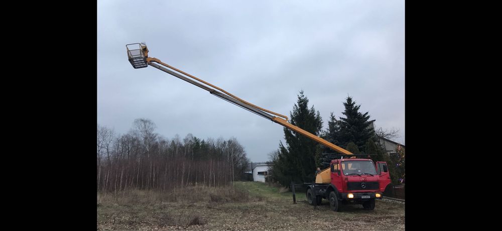 Podnośnik koszowy 4x4 Bumar Wumag