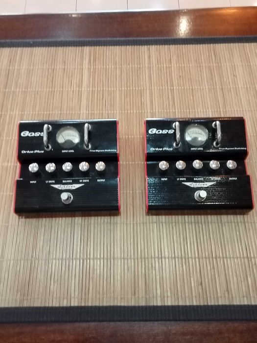 PEDAL (BAIXO/EFEITOS) "ASHDOWN" DRIVE PLUS (-Novo-)