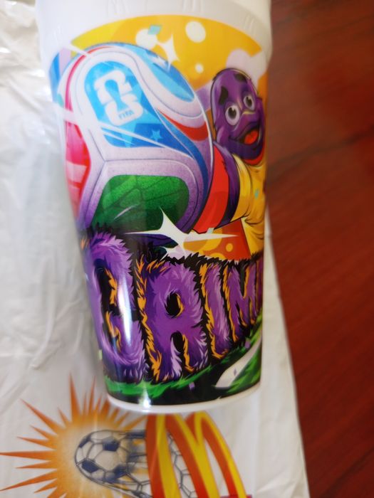 Nowy kubek Grimace McDonalds Mś2026 Wc2026 wymienię