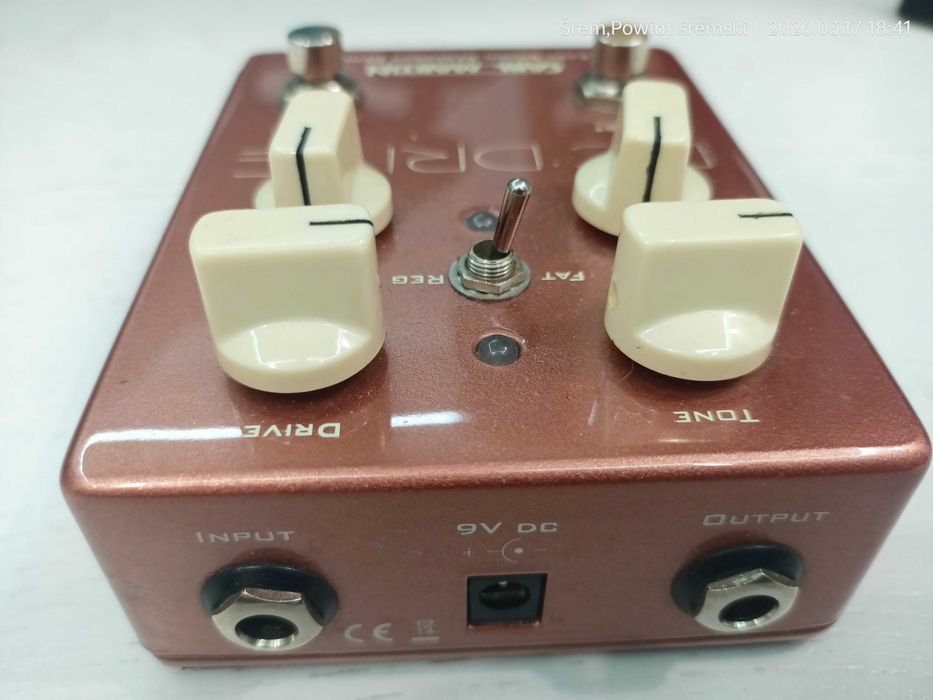 Overdrive + boost Carl Martin