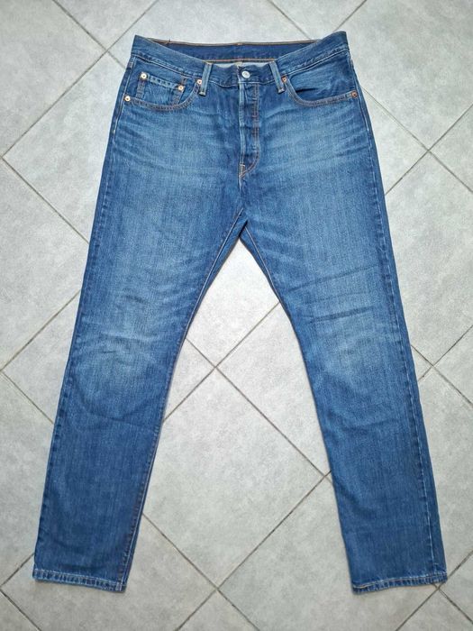 Męskie spodnie jeansowe Levis 501 W31 L32