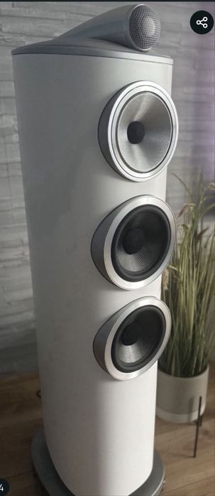 Bowers & Wilkins 804 D4 / Białe / Jak Nowe (RRP 70 798 zł) OKAZJA