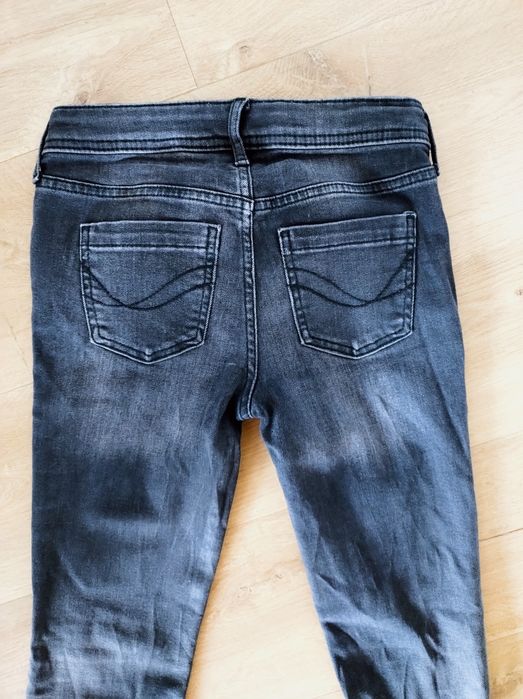 Spodnie jeansy dzwony H&M r. 158