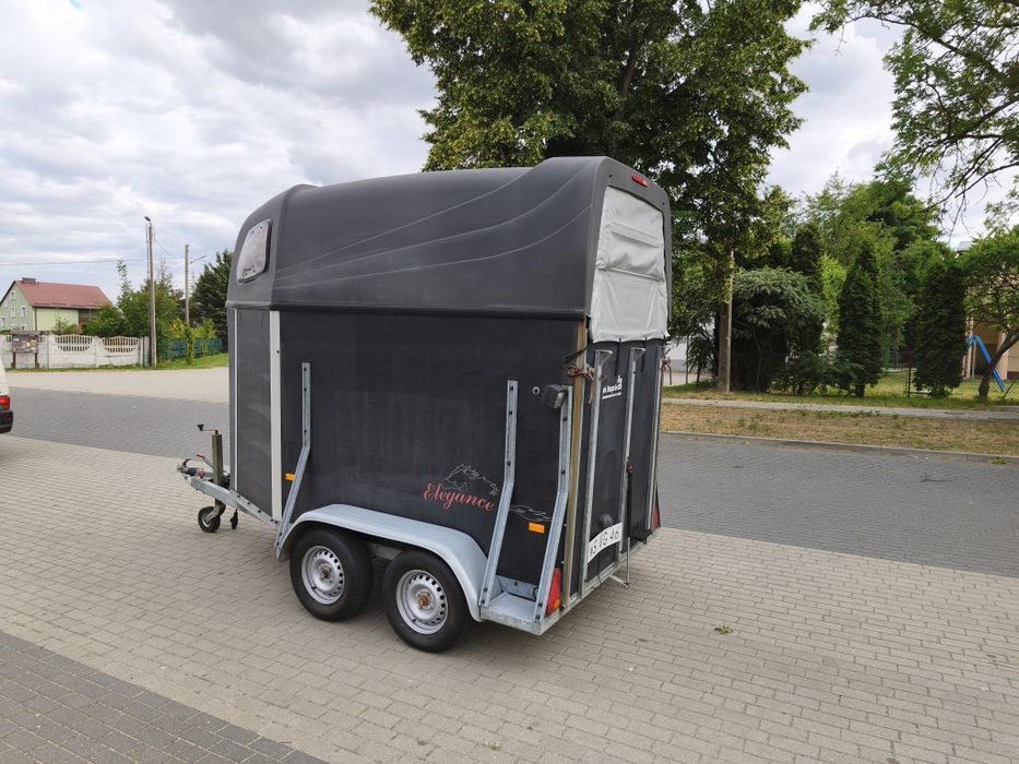 Przyczepa konna na 1.5 konia Hotra 2007r 1300dmc kat.B.  !!!