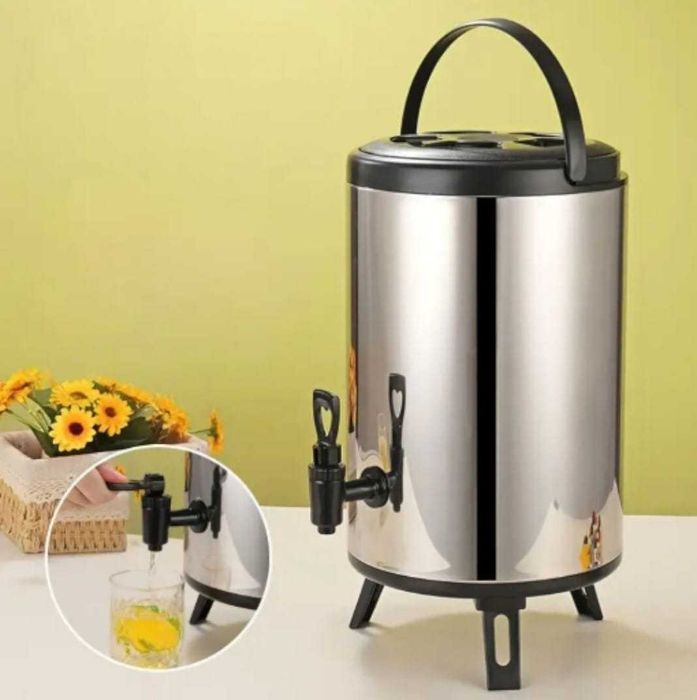 Termos gastronomiczny cateringowy 6 litrowy z nóżkami i rączką