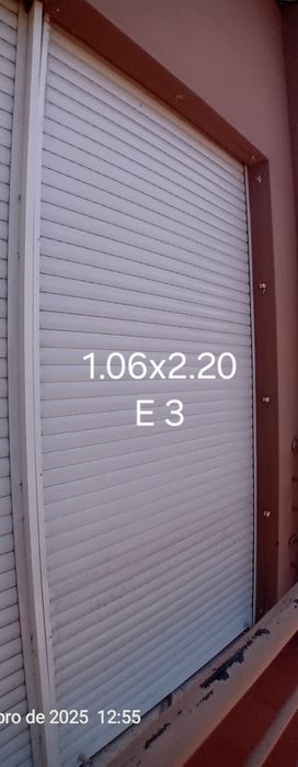 E 3 persiana de aluminio branco