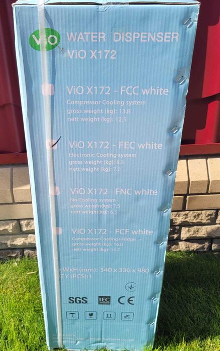 ViO Х172-FEC White Кулер для води з електронним охолодженням