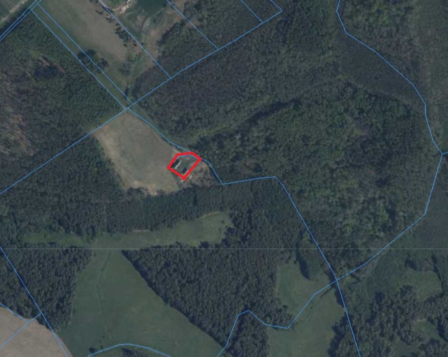 Dom w lesie, siedlisko ,dzialka