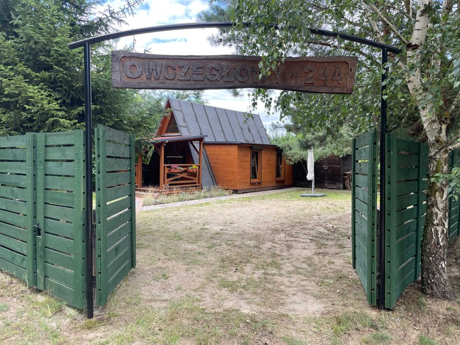 Owczegłowy gmina Rogoźno, domek letniskowy, jezioro, las
