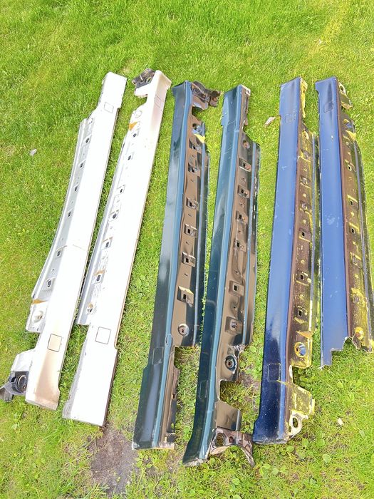 Накладки пороги Мерседес w210