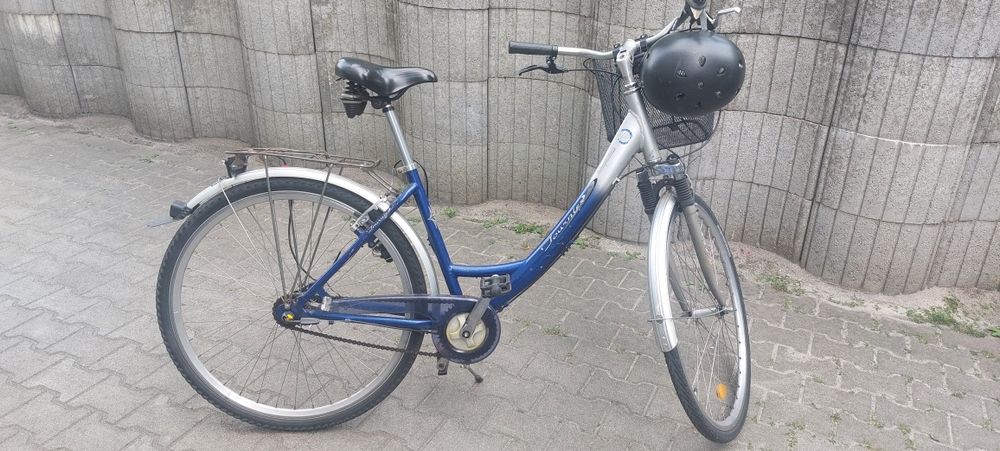 Rower miejski aluminiowy