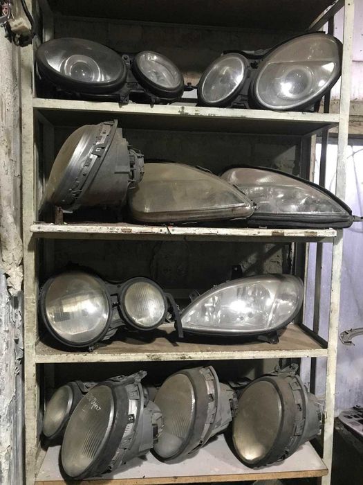 Фари передні Mercedes W124 W210 W201 W202 W140 W220 ML163 Vito W168
