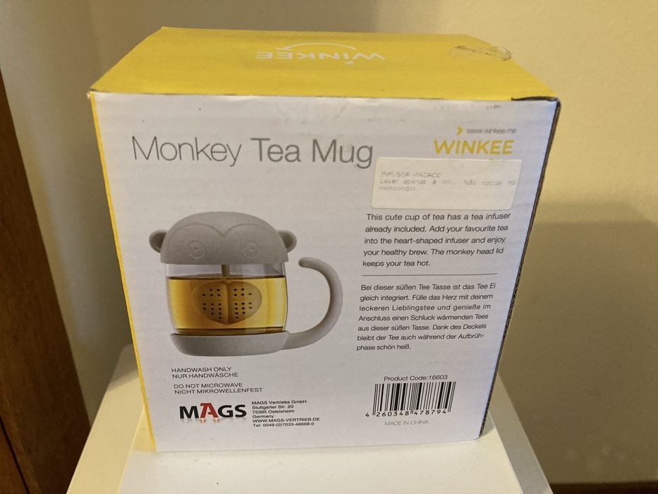 Caneca Macaco + Infusor