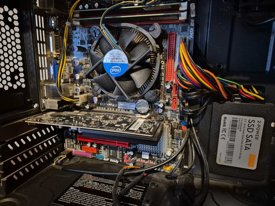 Komputer PC GeForce GT 1030 Intel i7 512GB SSD 8GB  biurowy i do gier