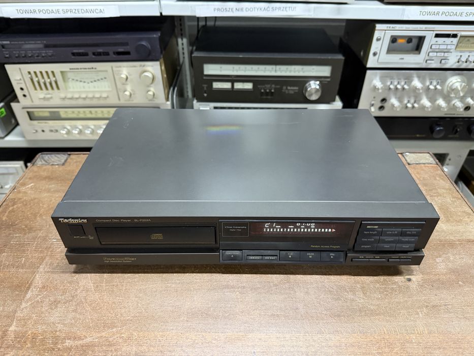 ‼️ Odtwarzacz płyt CD Technics SL-PG202A Audio Room