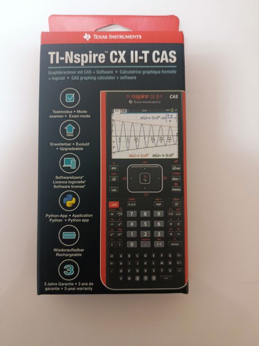 Texas Instruments TI-Nspire CX II-T CAS (Ensino Superior)