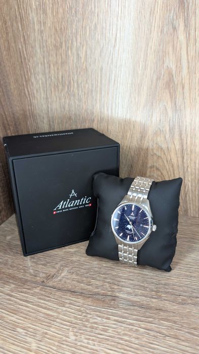 Zegarek Atlantic Worldmaster Nightsky Moonphase 52788.41.91 Pudełko