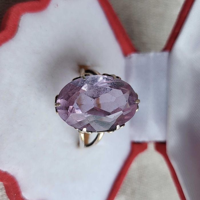 Кольцо серебро 875 звезда СССР(пн10)