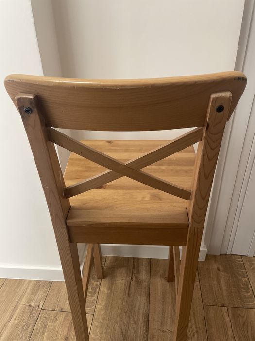Krzesło wysokie hoker ikea