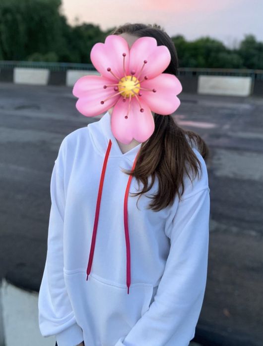 Худі біле, keepstyle, белое худи, біла, світла кофта