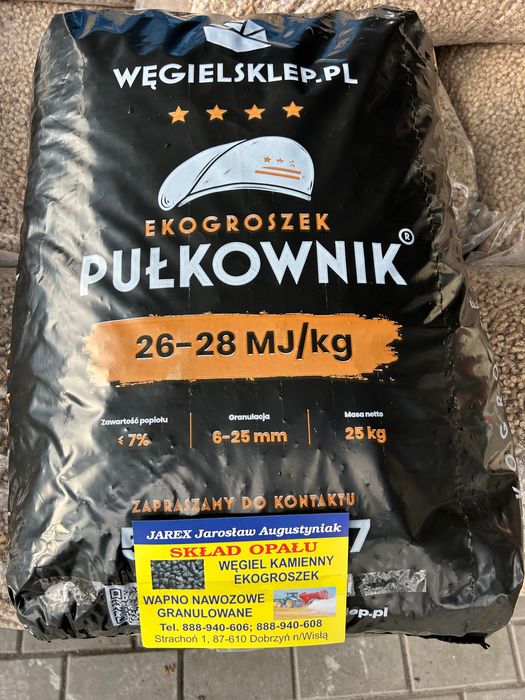 Ekogroszek pułkownik, groszek pułkownik