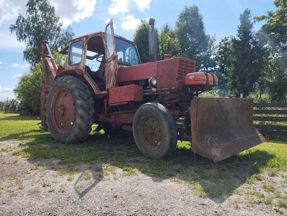 Białoruśka jumz koparko spycharka