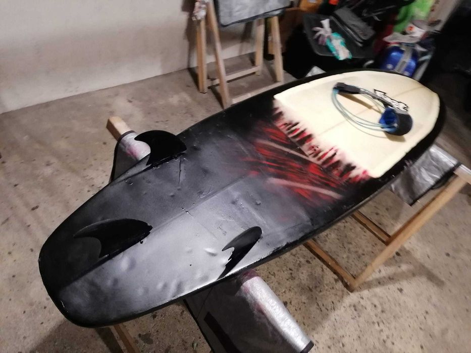 Fishtail 6.4 Malibu 6.2 evolution funboard prancha de surf nsp FCS