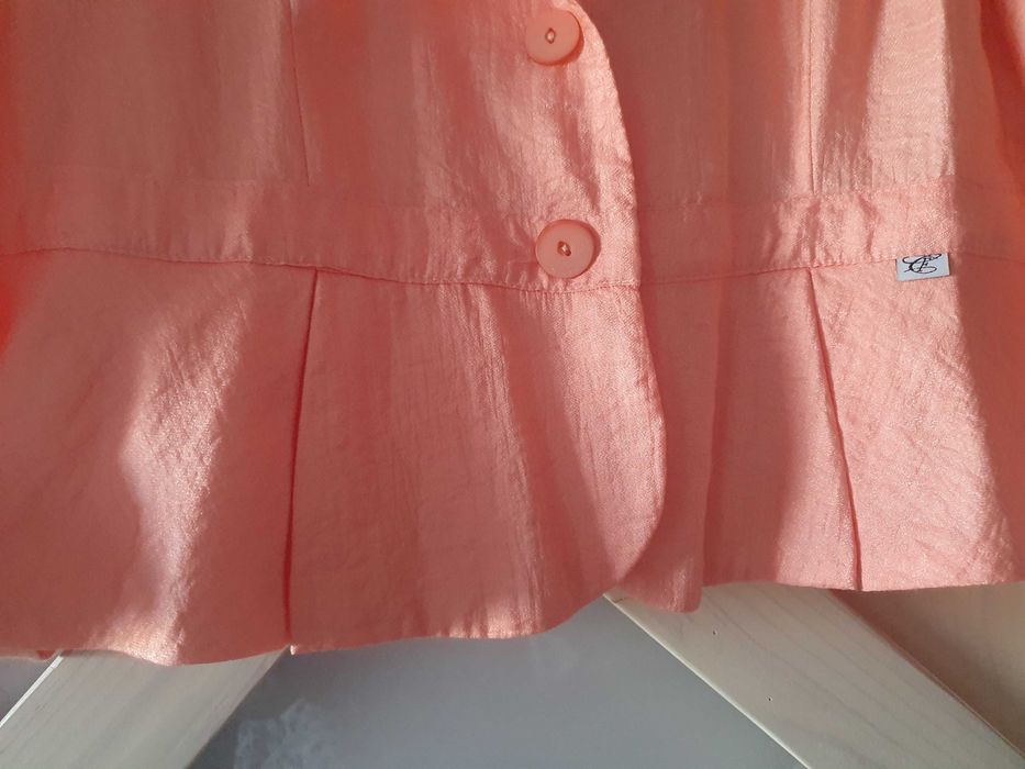 Żakiet marynarka z baskinką 46 rozm polskiej firmy Classic fashion