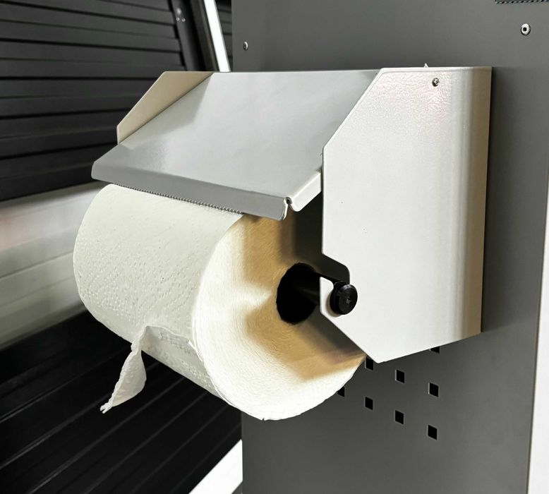 Uchwyt na ręcznik do zabudowy zabudowa serwisowa/warsztatowa MOBILTECH