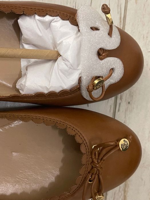 Ralph Lauren Giennie super soft leather. Балетки из мягкой кожи р 37,5