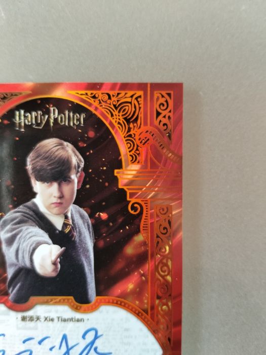 Carta Harry Potter Cosmos-Neville Auto /100