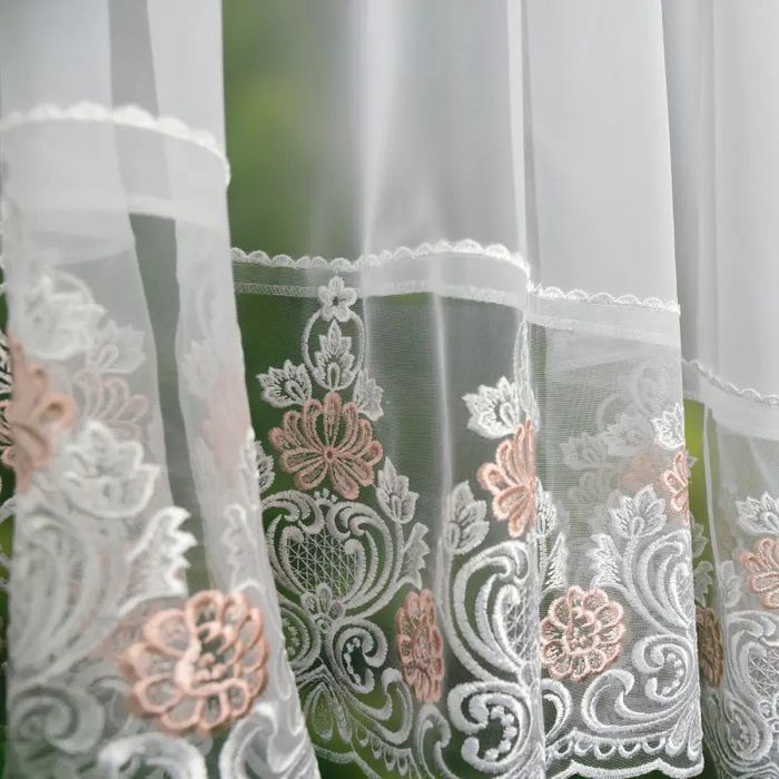 Zestaw firan do okna i drzwi balkonowych