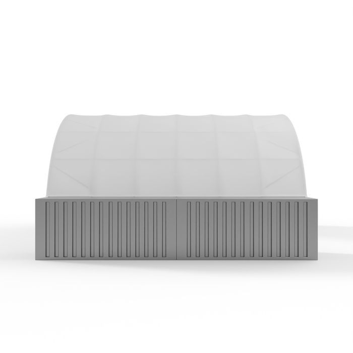 Zadaszenie kontenerowe 12x12m PVC 750g/m2