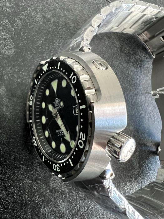 Автоматичний годинник Addiesdive TUNA Automatic | Miyota 8215 | Sapphire | Professional Diver 300M Часы мужские механические