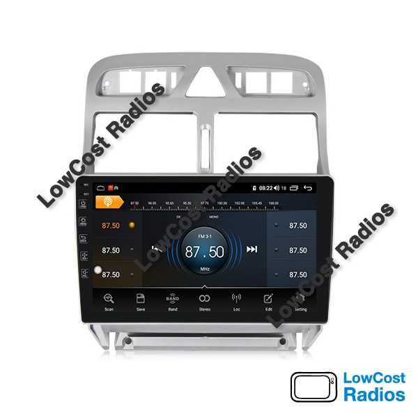 *(NOVO) Auto Rádio PEUGEOT 307 | GPS ANDROID Bluetooth USB APPS WIFI | CARPLAY • ANDROID AUTO