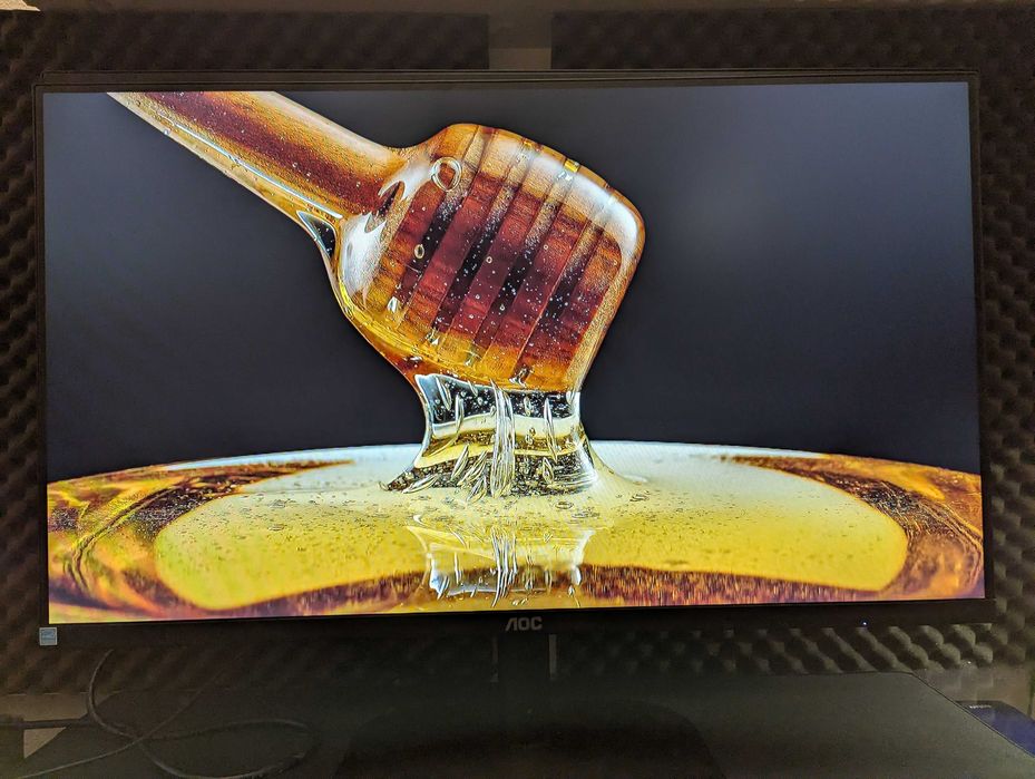 Monitor AOC 27 IPS 75Hz (com caixa e base original)