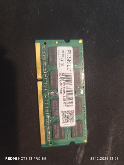 Sprzedam 2 kości ram DDR3 laptopowe