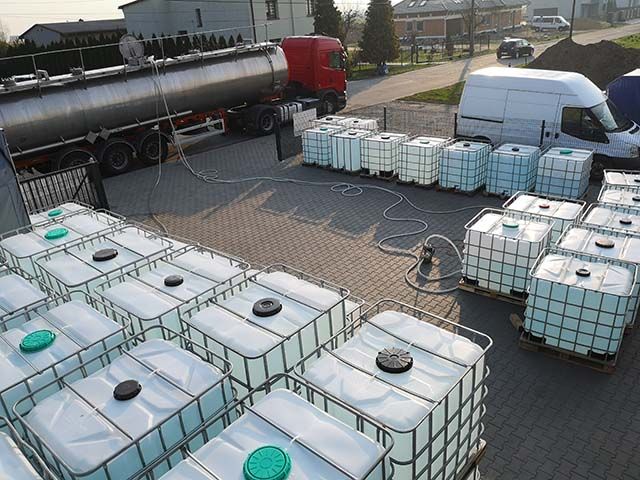 Woda demineralizowana z certyfikatem - 1000 l - cysterny - dostawa 24h