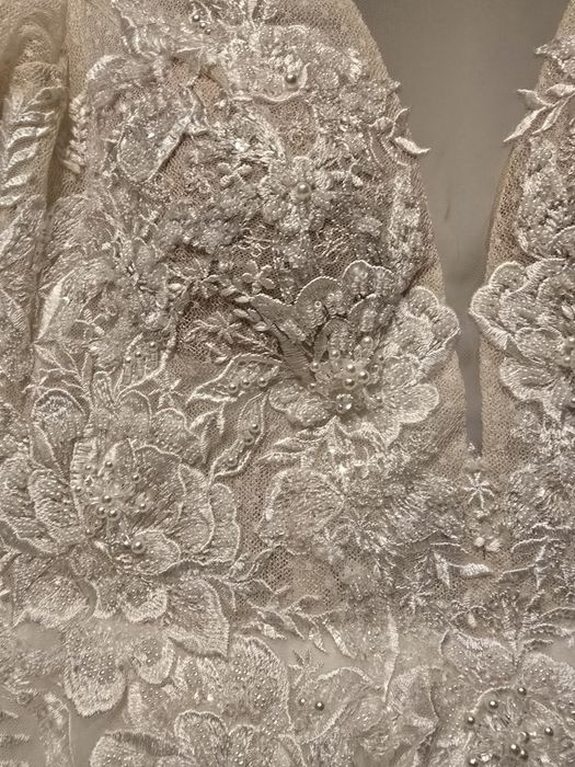 Ślubna sukienka M- L