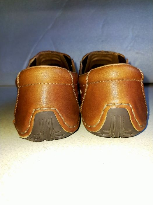 Buty mokasyny Rieker 40 skórzane jak nowe